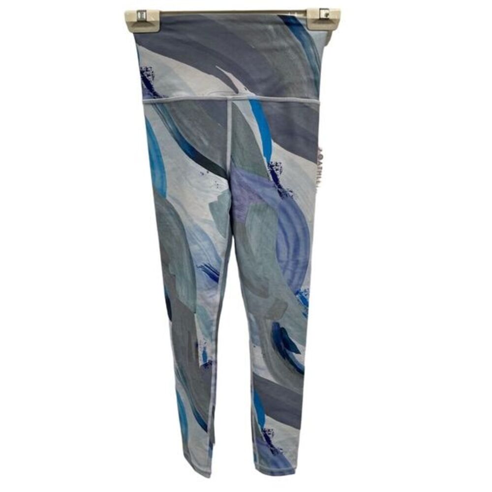 Athleta Elation 7/8 Tight Leggings Vibrance Snowfall Blue XXS High-Waisted